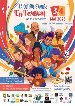 Affiche de notre festival - Pauline Detraz et Aurélie Dits