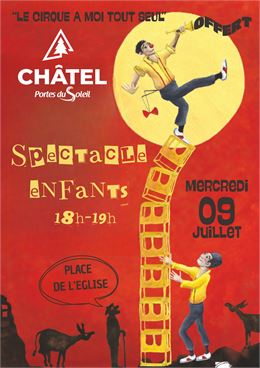 Spectacle enfants "Le cirque à moi tout seul"_Châtel - Cie Artiflette