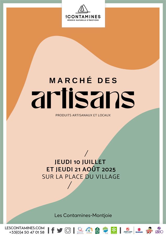 Marché des artisans_Les Contamines-Montjoie
