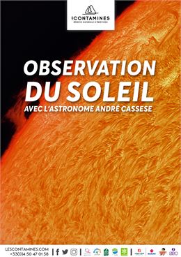 Ateliers d'observation du soleil - Les Contamines Tourisme