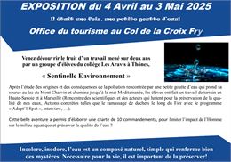 Exposition "Il était une fois, une petite goutte d'eau"._Manigod