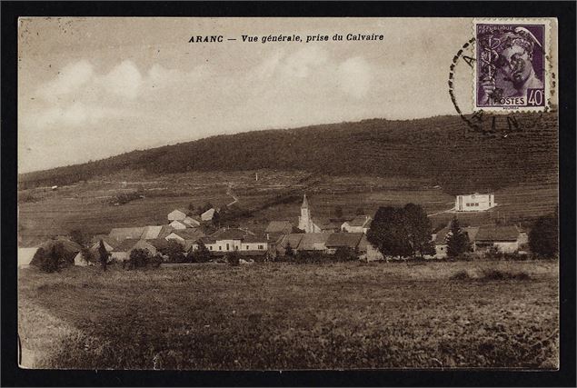 village d'aranc en 1941 - archives départementales