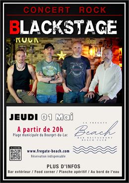 CONCERT BLACKSTAGE A LA FREGATE - sylvain perrat
