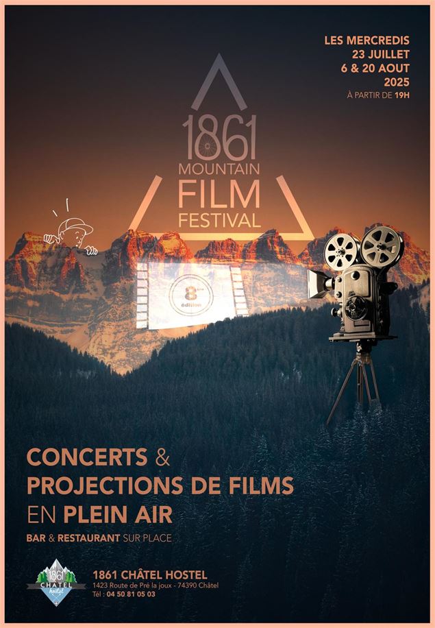 Affiche du Mountain Film Festival 2025 - Jason Baud
