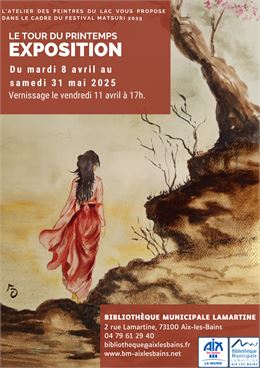 Exposition de peinture "Le Tour du Printemps" - Atelier des Peintres du lac