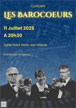 Concert Les Barocoeurs_Saint-Alban-des-Villards - Office de Tourisme espace Glandon