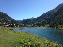 Tignes-Les Brévières : vue générale du village - DD-FACIM