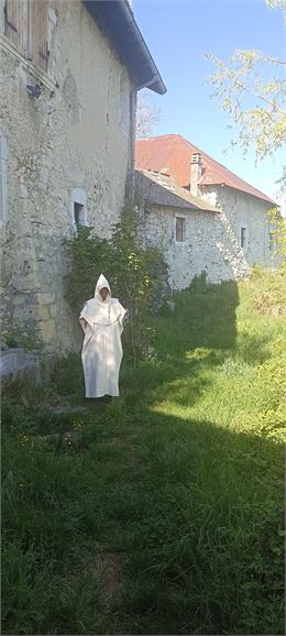 Dans la peau d'un moine - visite exceptionnelle de la Grangerie de Lourdens