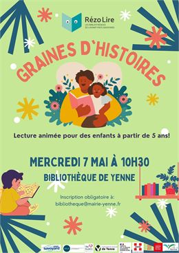 Lecture animée : Graines d'histoires - @smaps