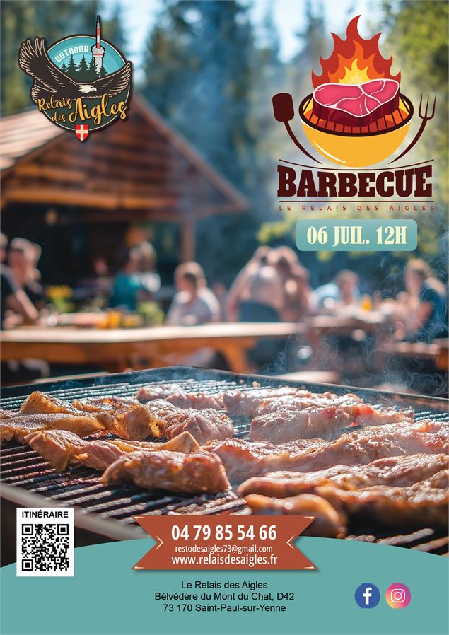 BARBECUE PARTY - RELAIS DES AIGLES - lagenceeponyme