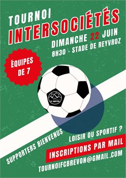 Tournoi de Foot Inter sociétés_Reyvroz - FC Brevon