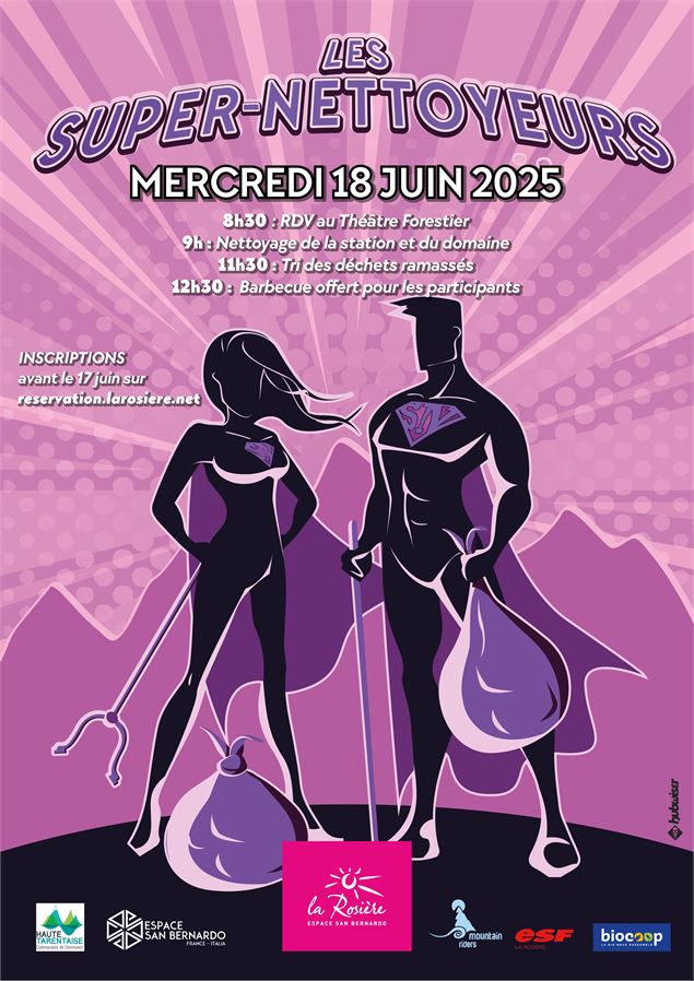 La Journée des Super-Nettoyeurs_La Rosière - Montvalezan