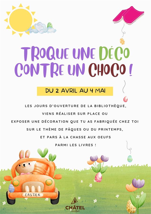 Troque une déco pour un choco - Service Culture et Patrimoine