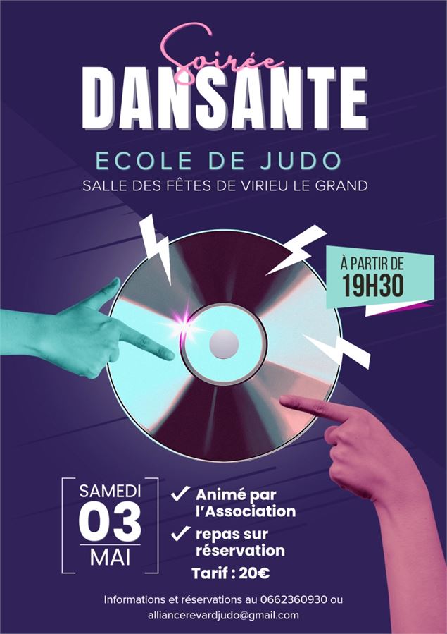 Soirée dansante_Virieu-le-Grand - Ecole de Judo
