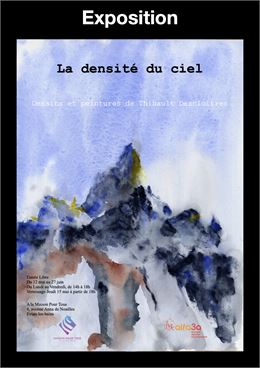 Exposition « La Densité du ciel » de Thibault Descloitres_Évian-les-Bains - Maison Pour Tous Evian