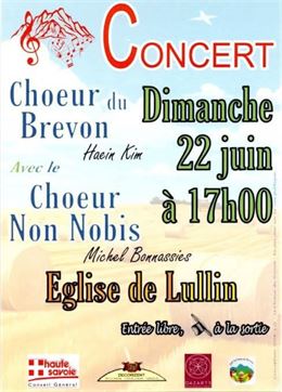 Concert_Lullin - Le Chœur du Brevon