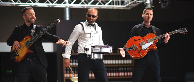 Les trois musiciens du groupe - Viasud