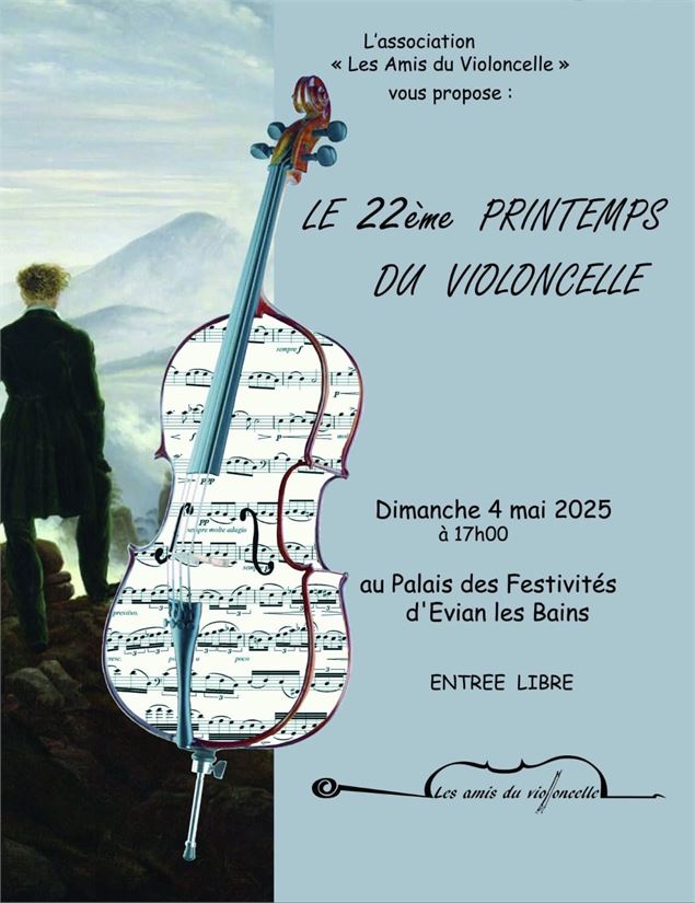 Concert de clôture du 22ème Printemps du Violoncelle_Évian-les-Bains - Les Amis du Violoncelle