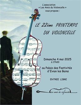 Concert de clôture du 22ème Printemps du Violoncelle_Évian-les-Bains - Les Amis du Violoncelle