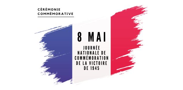 Cérémonie de la Journée nationale de commémoration de la Victoire de 1945 le jeudi 8 mai 2025 à Péro