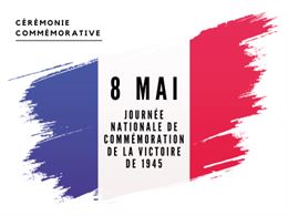 Cérémonie de la Journée nationale de commémoration de la Victoire de 1945 le jeudi 8 mai 2025 à Péro