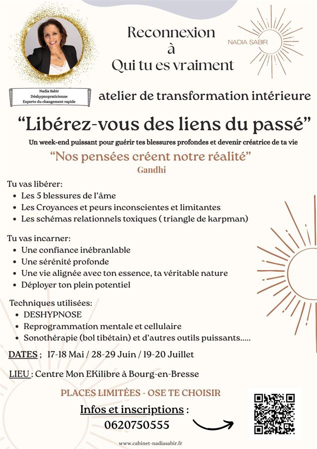 “Libérez-vous des liens du passé” - Sabir Nadia