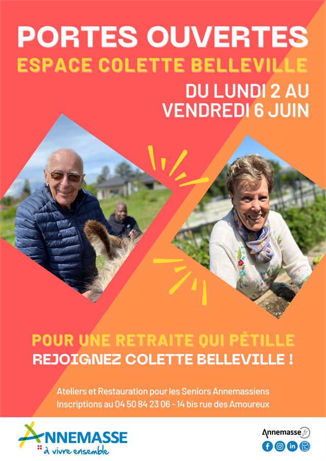 Portes ouvertes de l'espace Colette belleville_Annemasse - Ville d'Annemasse
