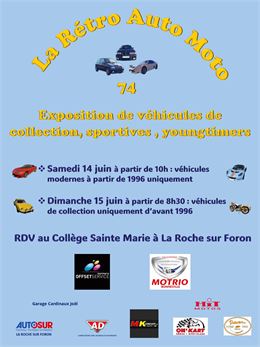 Rassemblement de véhicules - La Rétro Auto Moto 74