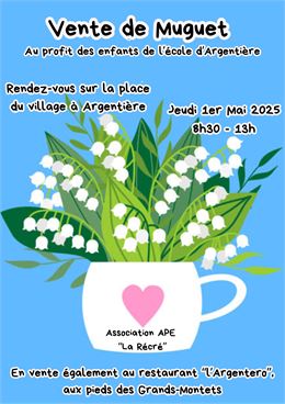 Vente de Muguet_Argentière