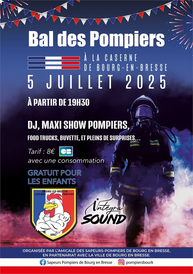 AffichecBal des pompiers de Bourg-en-Bresse_Bourg-en-Bresse - ©SDIS