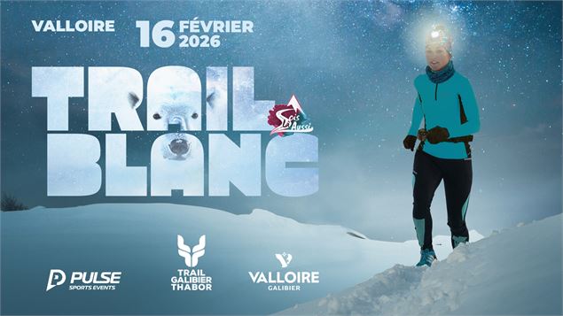 Trail blanc au profit de l'association SLA_Valloire - Guimart