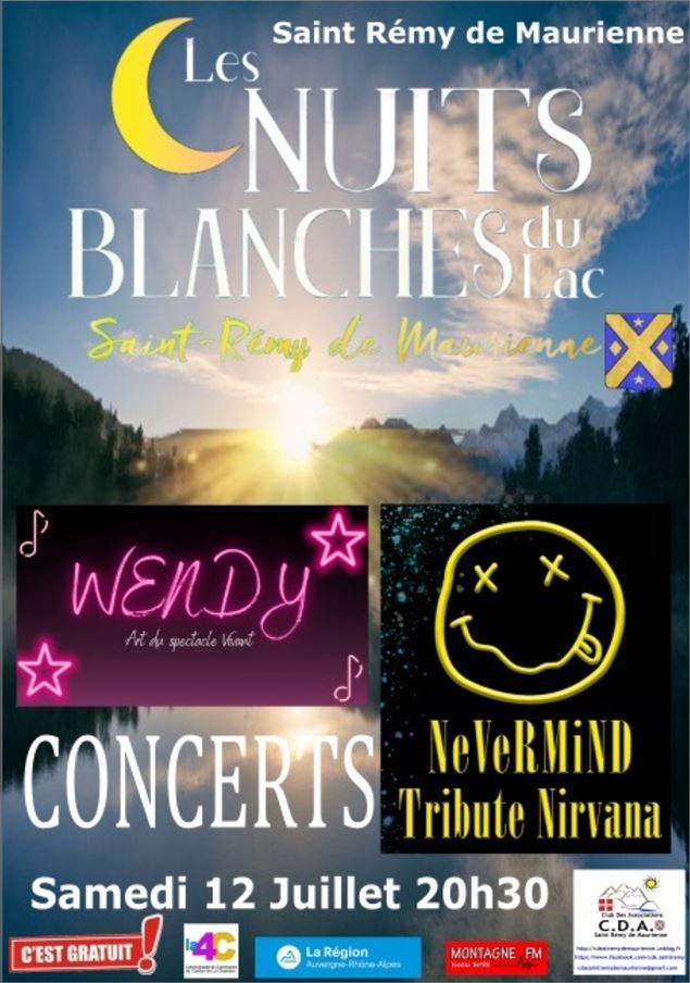 Nuits Blanches du Lac Bleu 12 juillet 2025 - CDA St Rémy