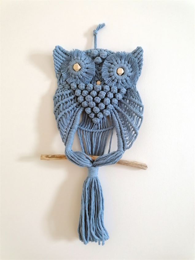 chouette bleue - Laurence Heurtevent-Bouakkaz