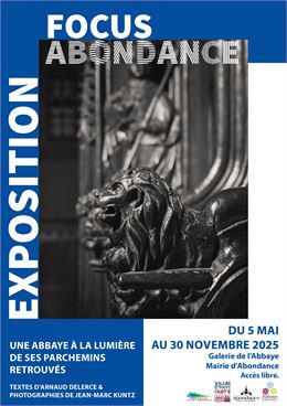 Exposition - « Focus Abondance : une abbaye à la lumière de ses parchemins retrouvés »_Abondance - P