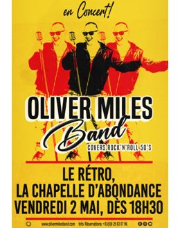 Oliver Miles Band au Rétro - Le Rétro
