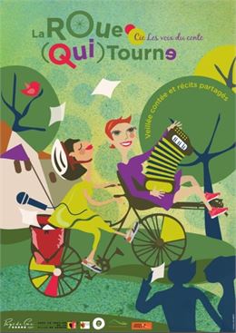Affiche_La roue (qui) tourne - ©Lesvoixduconte