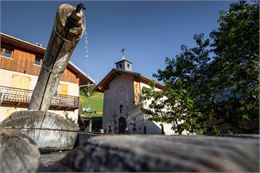 Montgésin : Vue extérieure Chapelle - A.Abondance