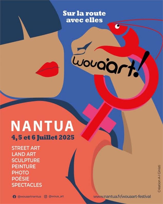 Affiche du festival Woua'art