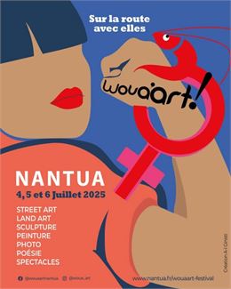 Affiche du festival Woua'art