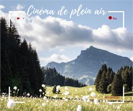 Cinéma de plein air - Praz de Lys Sommand Tourisme