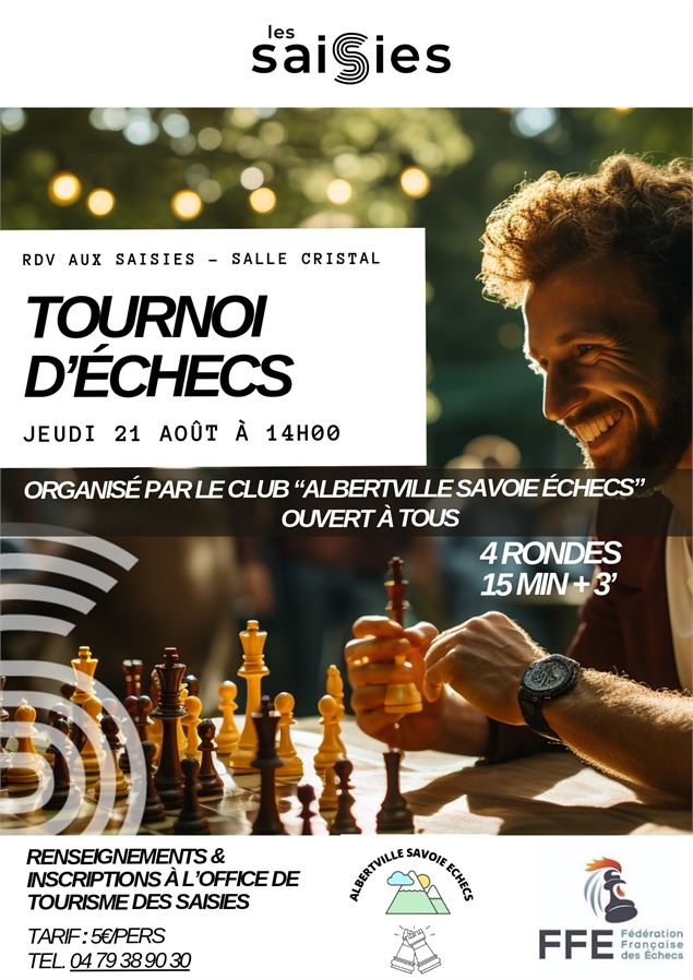 Tournoi d'échec Les Saisies_Les Saisies