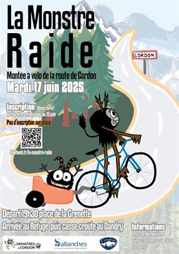 Course de cyclisme - La Monstre Raide_Cordon