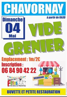 Vide grenier à Chavornay_Arvière-en-Valromey - Comité des fêtes d'Arvière en Valromey