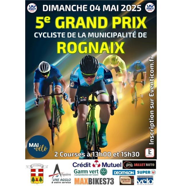 Cyclosport : 5ème grand prix cycliste_Rognaix