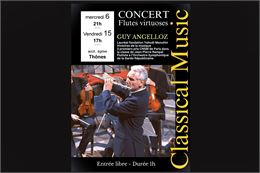 Concert flûte - Guy Angelloz_Thônes - Guy Angelloz