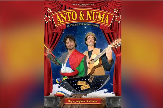 Affiche spectcacle - Anto et Numa
