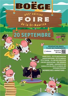 492ème Foire de la Saint Maurice_Boëge - Leu d'La Fera