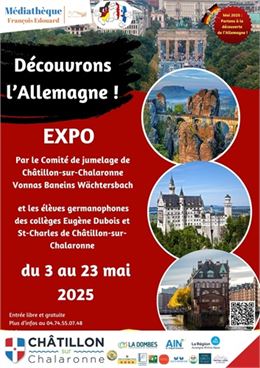 Expo sur l'Allemagne_Châtillon-sur-Chalaronne - Médiathèque
