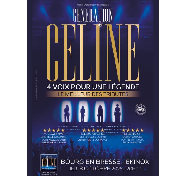 Spectacle sur la carrière de Céline Dion - ©Richard Walter Productions