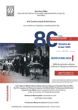 Commémoration - 80 ans de la Victoire du 8 mai 1945_Saint-Gervais-les-Bains